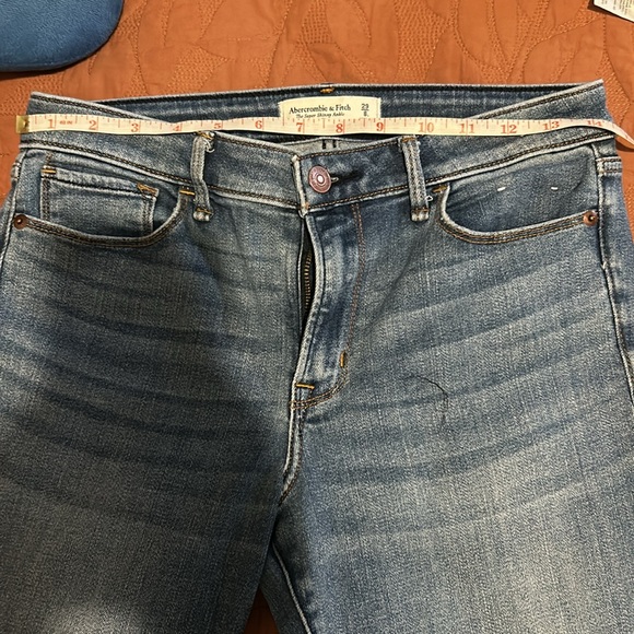 Abercrombie & Fitch 28/8 Super Skinny Ankle Mid Rise - Picture 6 of 9